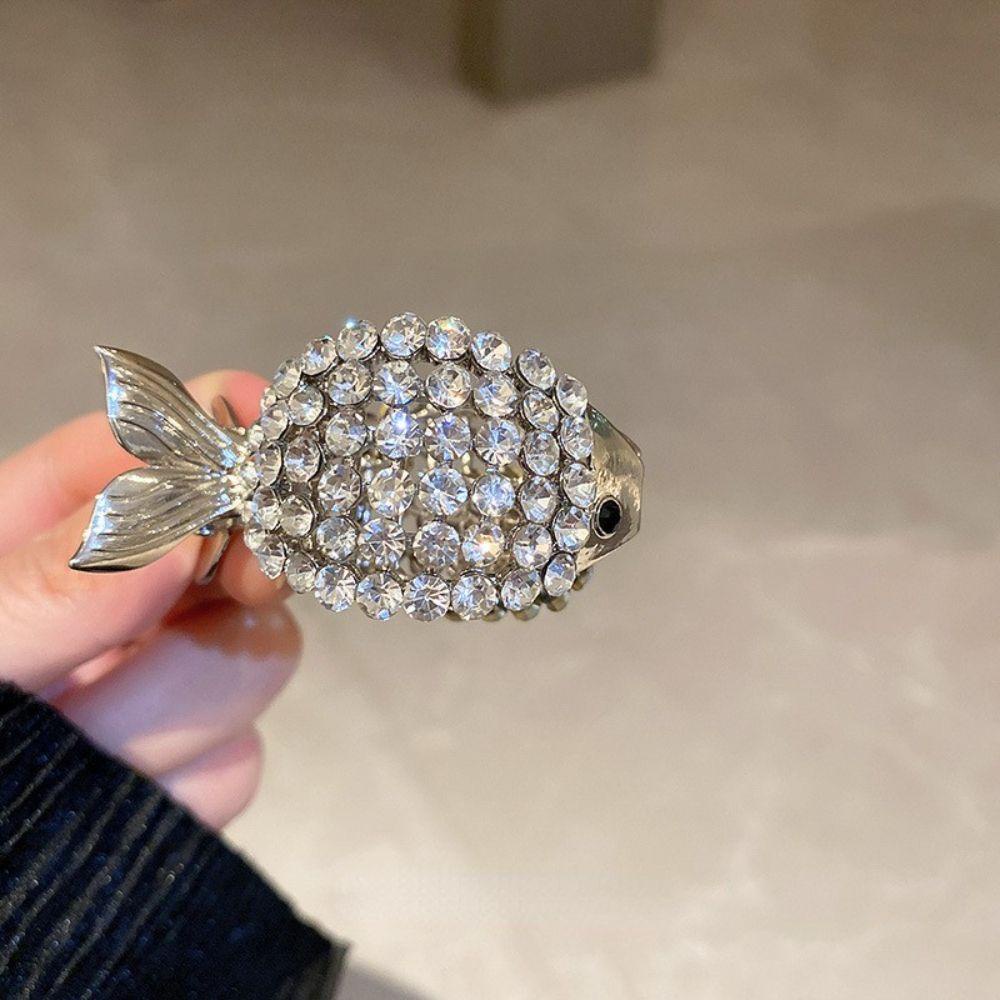 Kẹp Tóc Đuôi Ngựa Hình Cá Thanh Lịch|Kẹp Tóc Phong Cách Hàn Quốc Xinh Xắn Cho Nữ