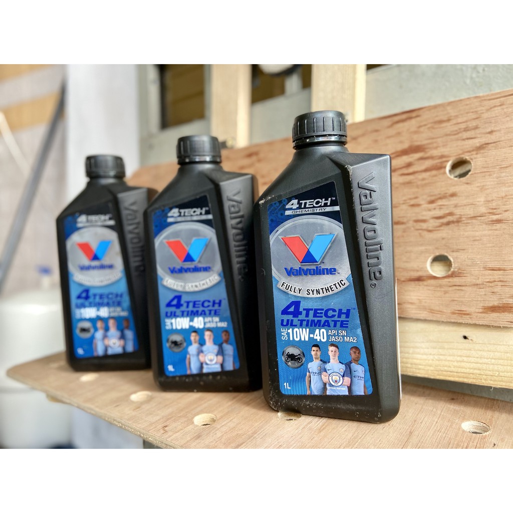 Dầu nhớt xe côn tay Valvoline 4Tech Ultimate 10 w40