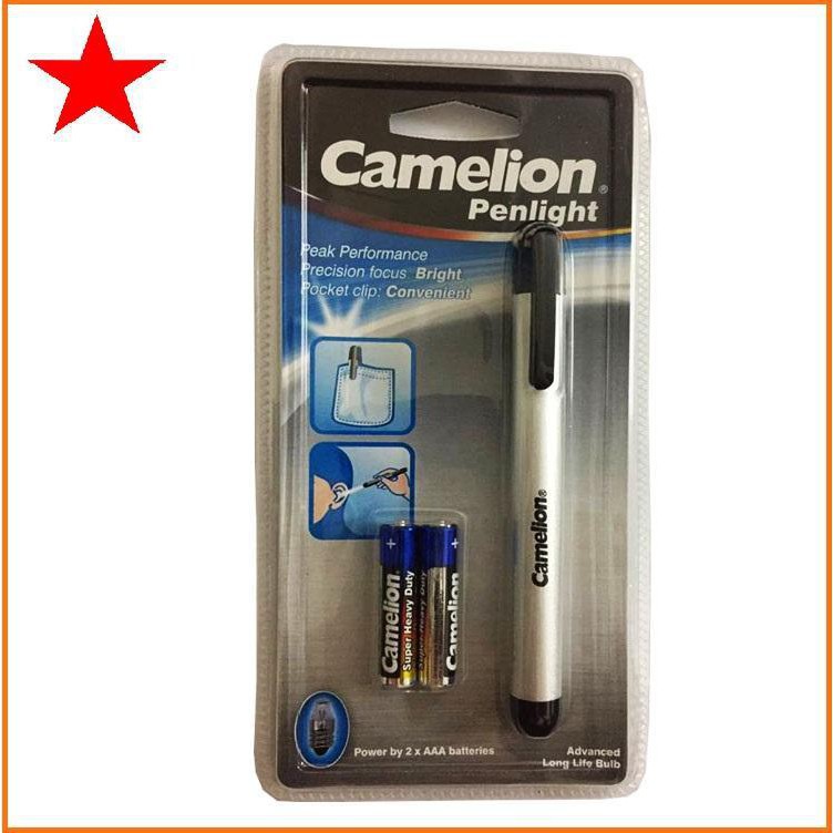 Đèn pin bút soi tai mũi họng, mắt CAMELION PENLIGHT