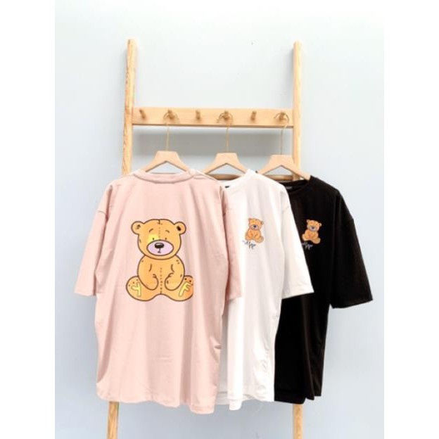 ( SALE 69K ) Áo Thun Tay Lỡ GẤU Form Unisex HOT | BigBuy360 - bigbuy360.vn