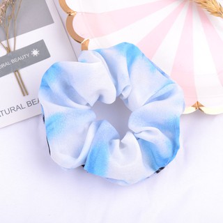 Cột tóc Scrunchies vải mix màu