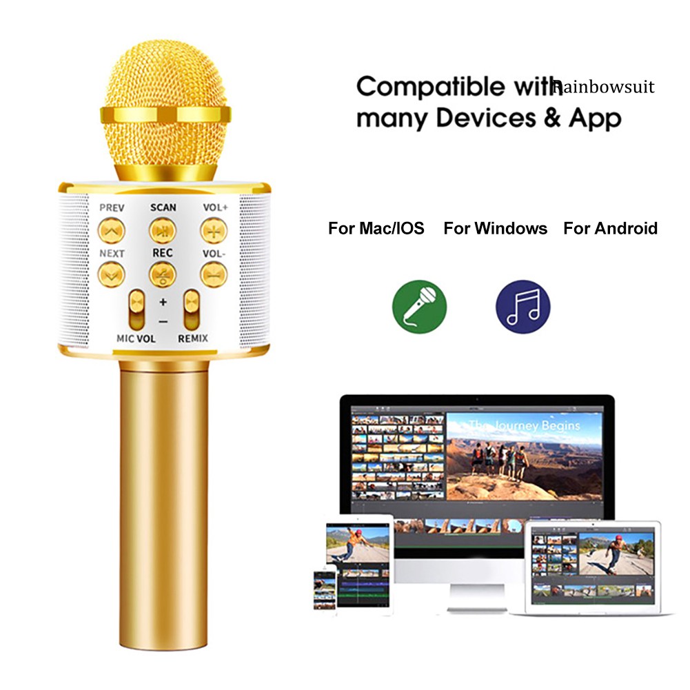 Micro Không Dây Bluetooth Cầm Tay Rb-Ws858 | BigBuy360 - bigbuy360.vn