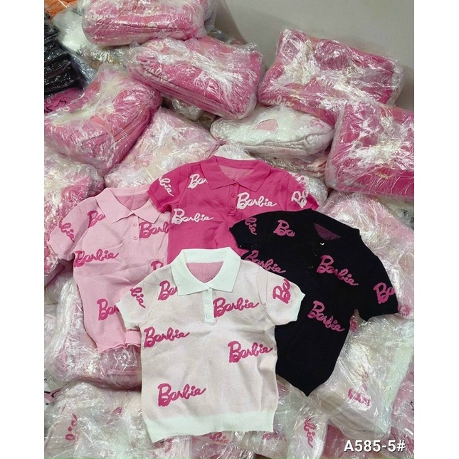 Áo len cổ bẻ Babier