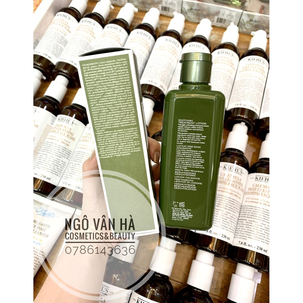 Toner nấm Origins Mega Mushroom Skin Relief Soothing Treatment Lotion 200ml