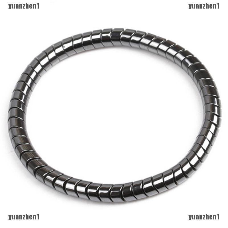 Vòng Đeo Tay Đá Hematite Từ Tính Giúp Giảm Cân Hiệu Quả
