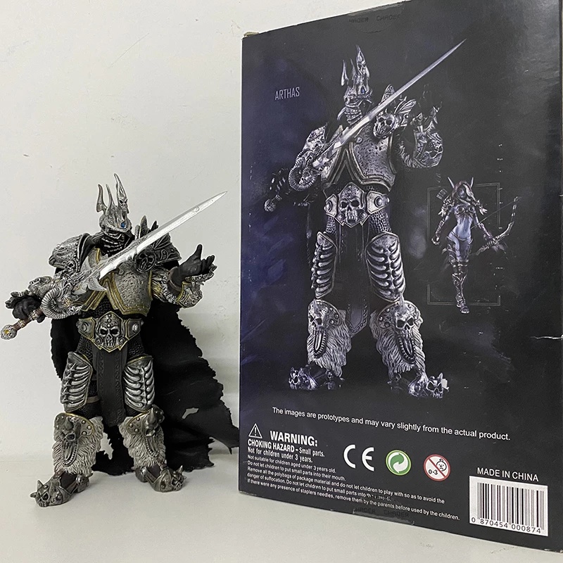 Mô Hình Nhân Vật Lich King Arthas Menethil Trong World of Warcraft Kích Thước 7 inch