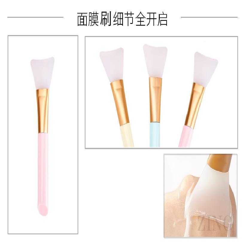 Cọ đầu silicon mềm dùng phết mặt nạ