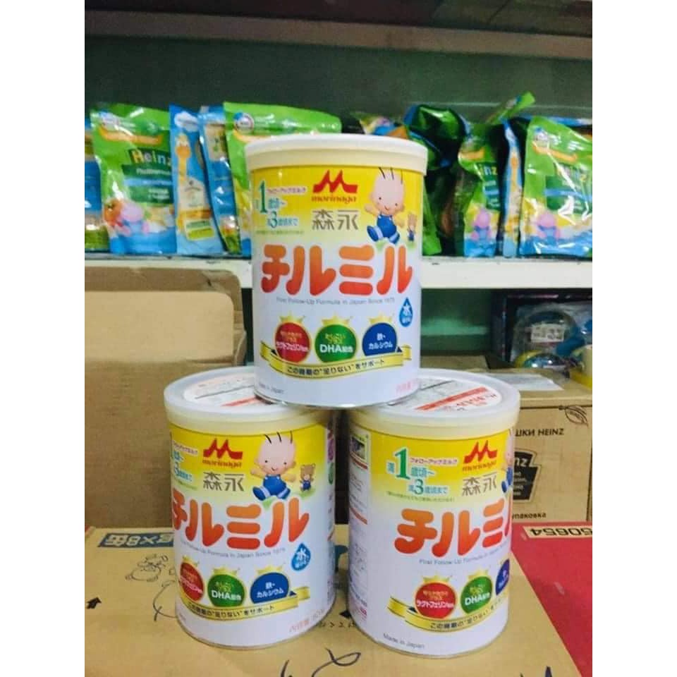 Sữa bột Morinaga số 9 800g nội địa Nhật cho bé 1-3 tuổi mát, không gây táo bón (Date 12/2021)