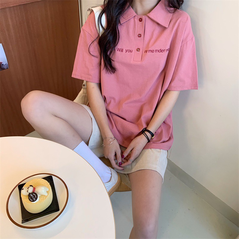 [SẴN] Áo thun Polo nữ Ulzzang Quảng Châu ATP2