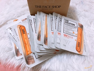 {sẵn} Mặt nạ The Solution Nourishing face mask
