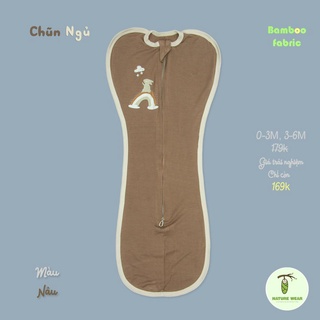 Chũn nhộng ngủ sơ sinh cho bé Nature Wear