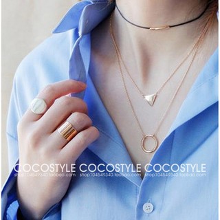 Vòng cổ choker layer 3 tầng
