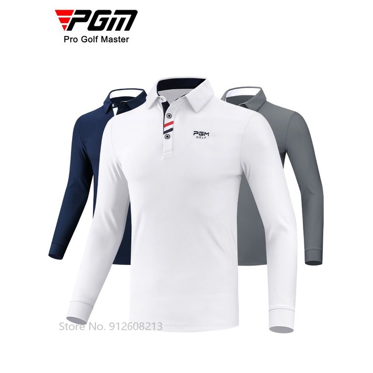 Pgm Áo Thun Thể Thao Đánh golf Dài Tay Thoáng Khí Thời Trang Cho Nam