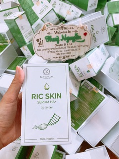 SERUM RIC CHÍNH HÃNG TEM ĐIỆN TỬ