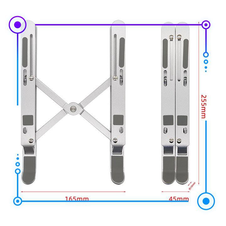 [FreeShip – Xả kho] GD372 Đế laptop hợp kim nhôm cao cấp | BigBuy360 - bigbuy360.vn