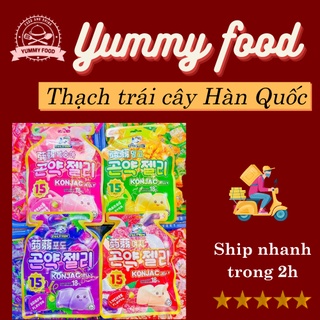 Thạch trái cây gói 300gr / Rau câu trái cây sẵn 4 vị