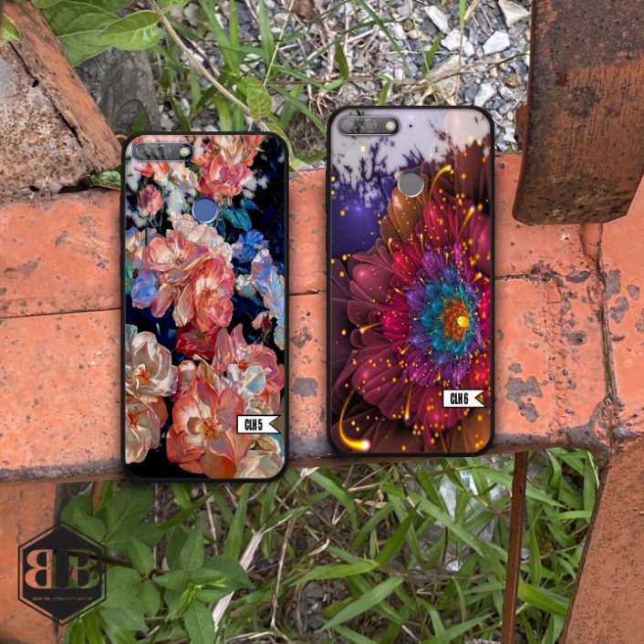 Ốp lưng kính cường lực Huawei Y6 Prime 2018 bao xinh,bao giá