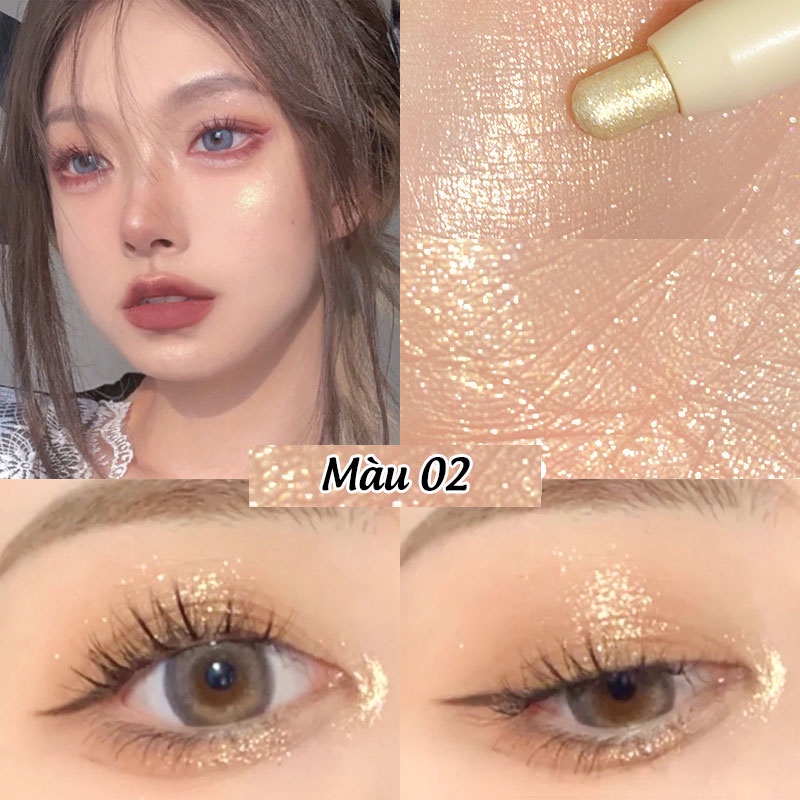 Bút Bắt Sáng XiXi, Bút Nhũ Mắt Highlight Bắt Sáng Cực Chuẩn, Lên Màu Đẹp Makeup Hàng Nội Địa Trung