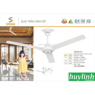 QUẠT TRẦN SINWA S60