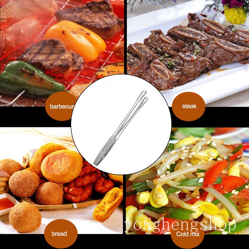Kẹp gắp thức ăn bằng thép không gỉ phong cách Nhật Bản