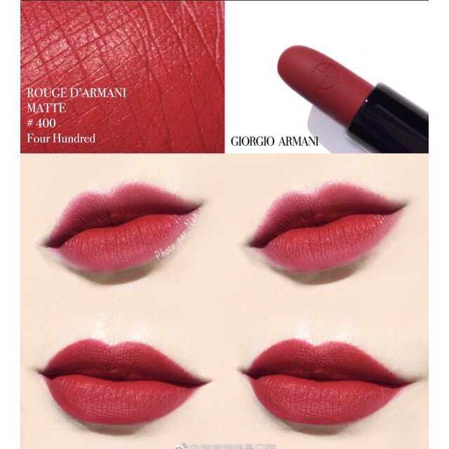 Sample mẫu thử Vỉ son Giorgio Armani Rouge D'Armani Matte Lipstick