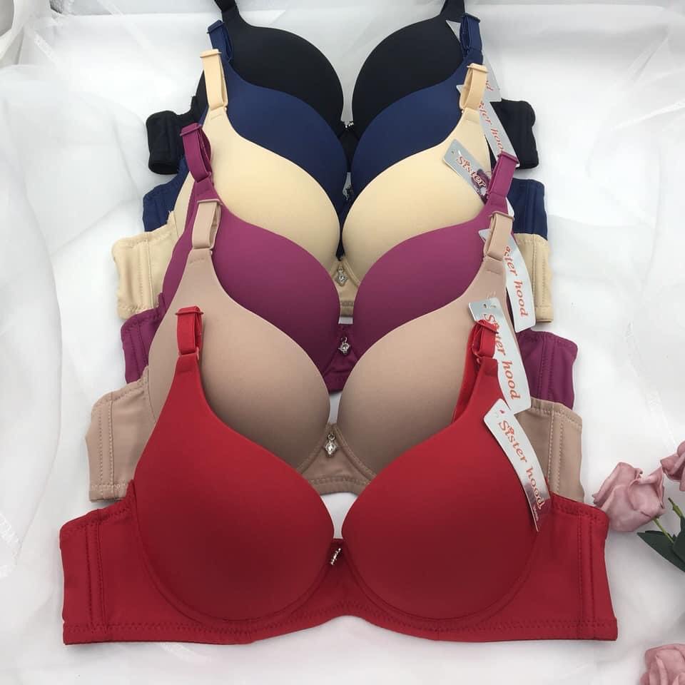 ÁO LÓT NỮ ĐỆM DÀY VỪA THÁI SISTERHOOD NÂNG NGỰC NHỎ TẠO KHE CHỐNG XỆ MẶC ÁO DÀI 34 36 38 ASH1890