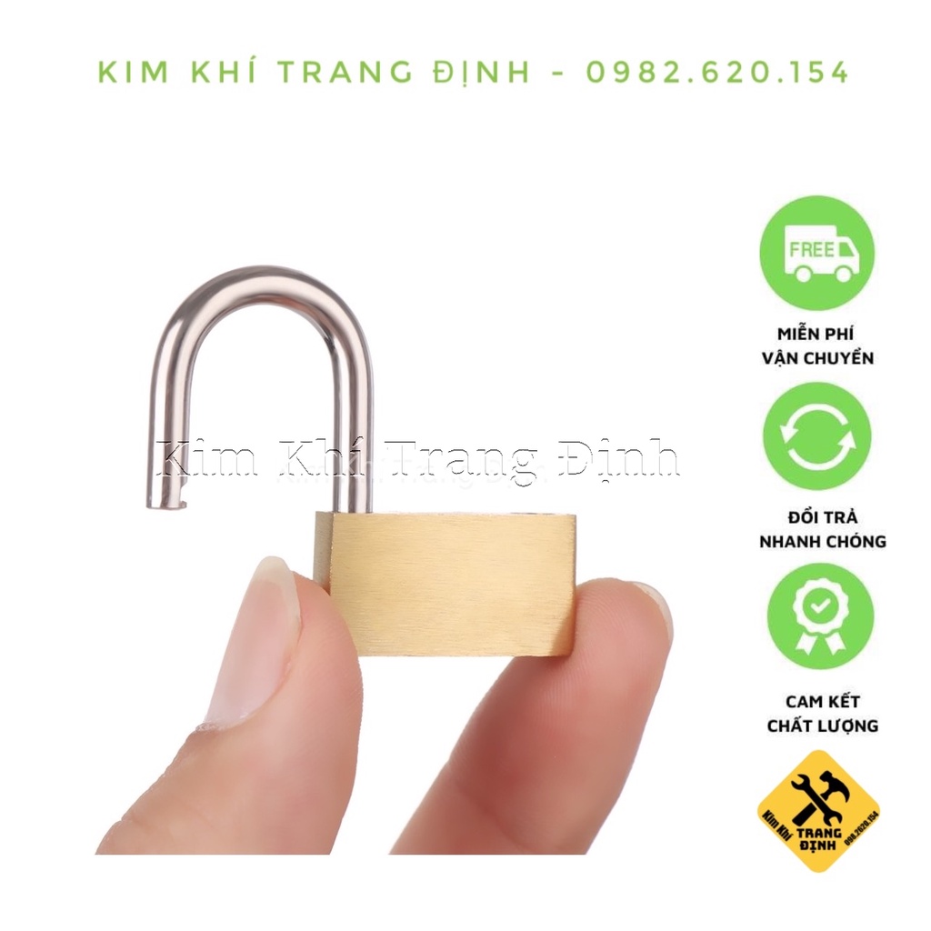 Ổ khoá mini vali loại tốt kích thước 20mm 2 chìa