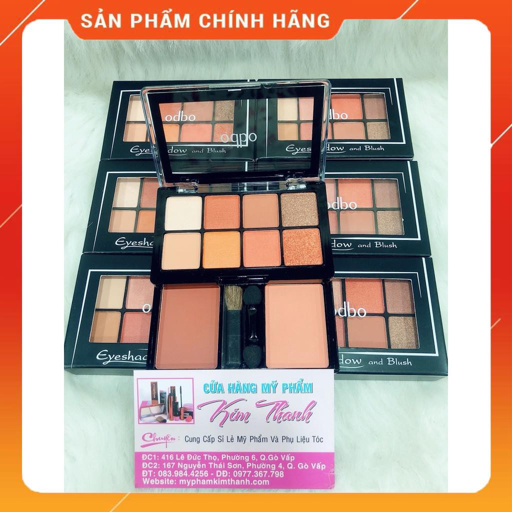 Bộ Kit Phấn Mắt, Má Hồng , Bột Chân Mày Odbo Chính Hãng