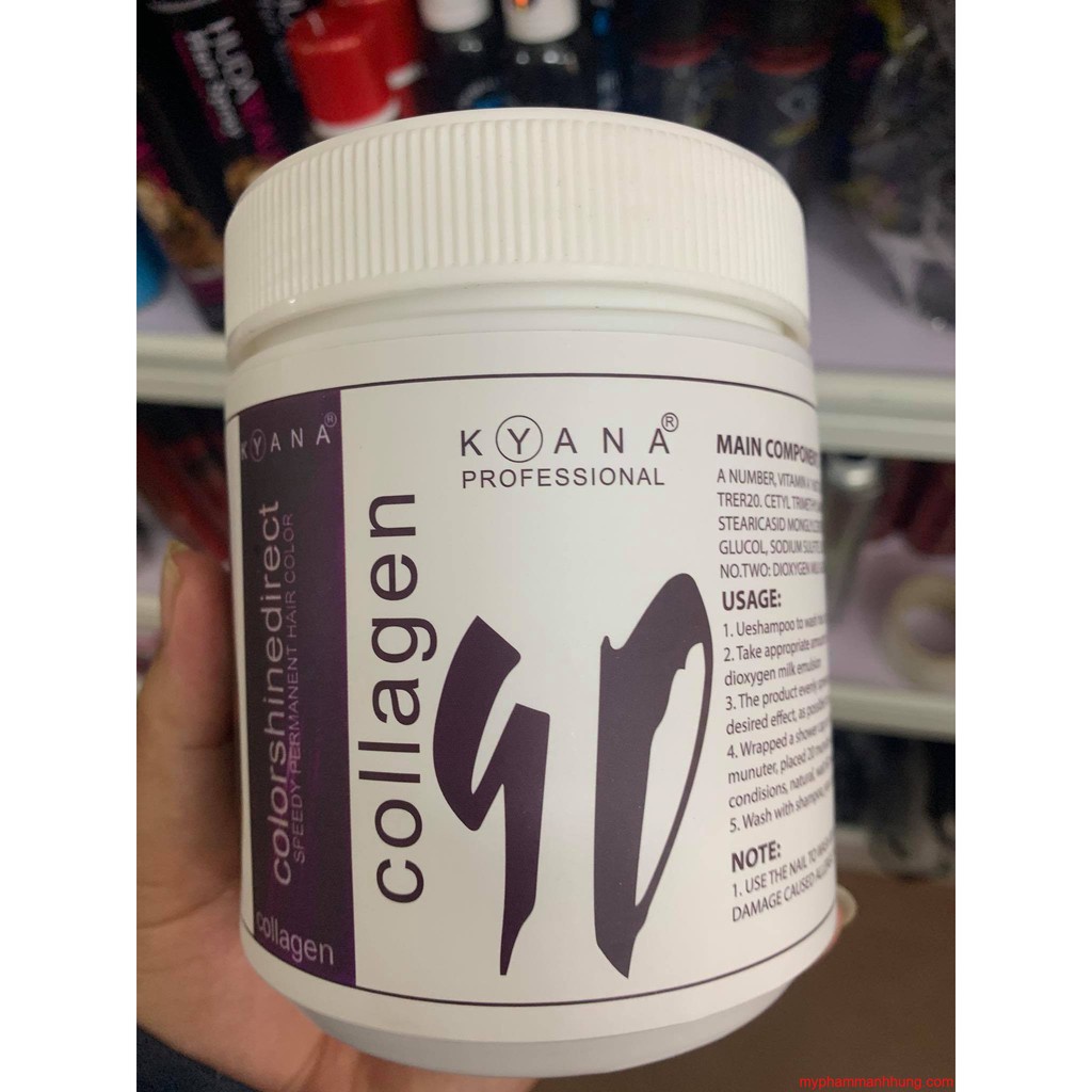 BỘT TẨY TÓC 9D COLLAGEN KYANA 500G chính hãng Camy shop68