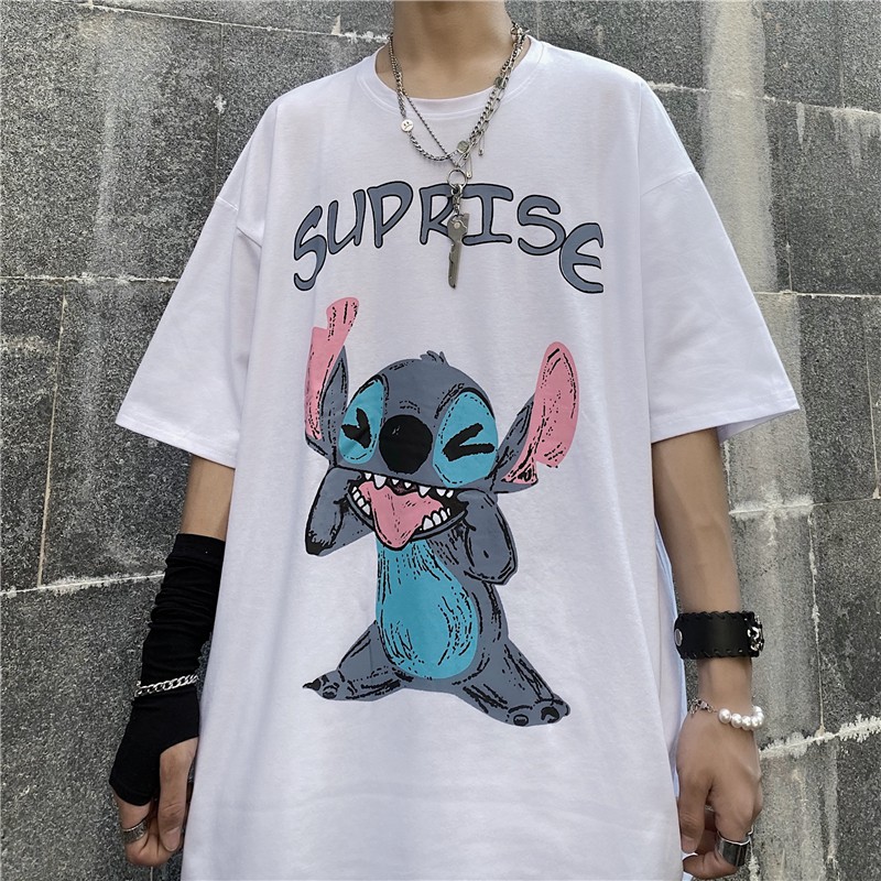 Áo thun nam nữ form rộng, áo phông tay lỡ ATL203