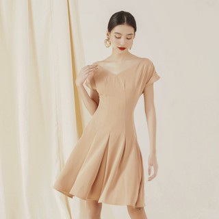 OLV - Đầm kem Peach Sorbet