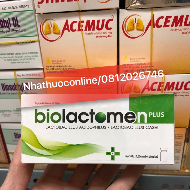 MEN TIÊU HOÁ BIOLACTOMEN PLUS