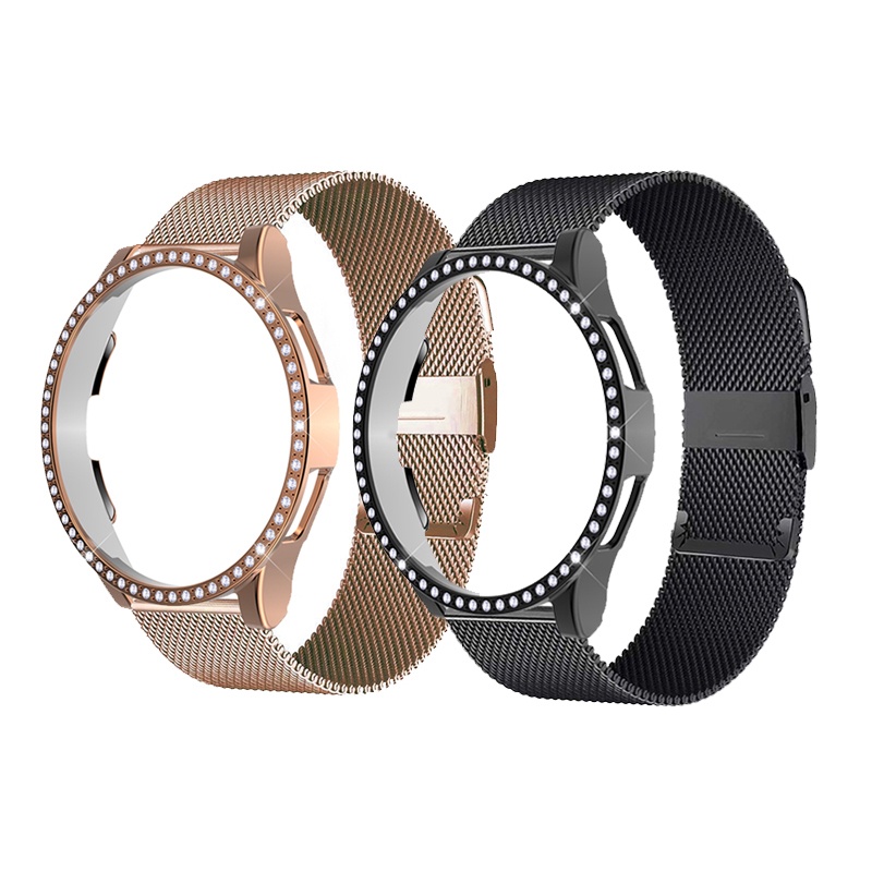 Dây Đeo Thay Thế Bằng Kim Loại Cho Đồng Hồ Samsung Galaxy Watch Active 2 4 44mm 40mm Classic 46mm 42mm
