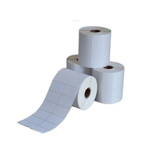 Giấy in mã vạch nhiệt 2 tem 35x22