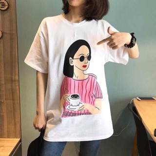 Áo thun nữ cotton oversize