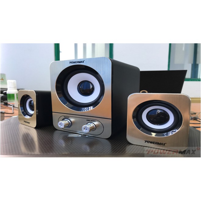 LOA MÁY TÍNH POWERMAX MINI 2.1 PS-217 USB