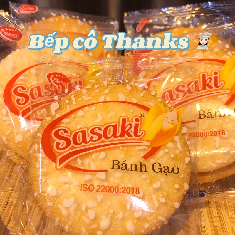 1 Gói Bánh Gạo Ngọt Sasaki 150g Giòn Rụm - Bếp Cô Thanks