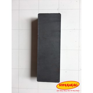 Nam châm Ferrite 150x50x25mm, nam châm đen