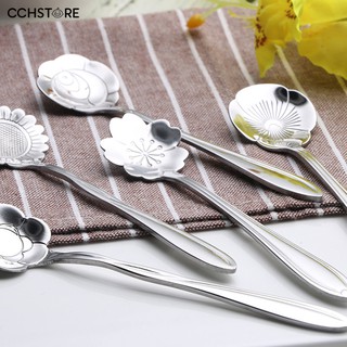 8pcs Flower Carved Mixing Mini S For S Tea Coffee