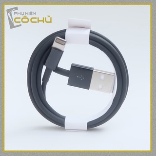 Cáp sạc ip zin màu đen