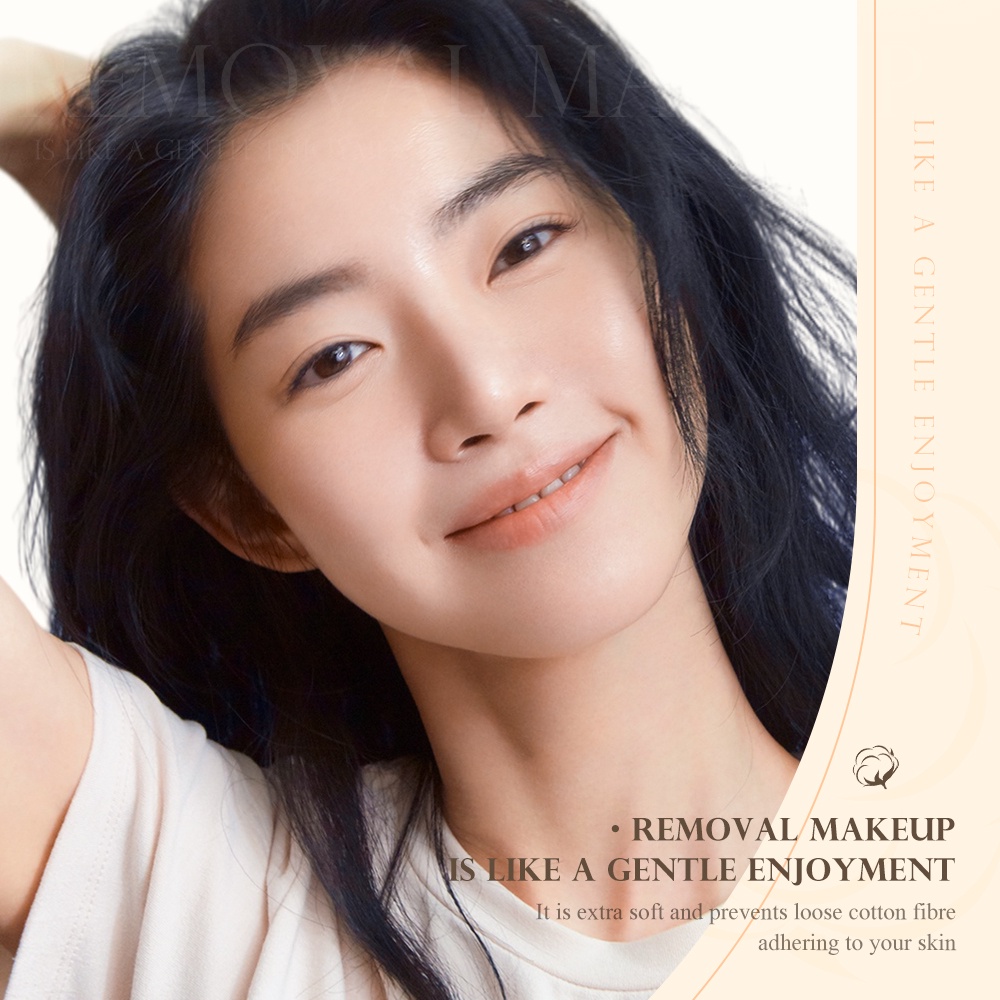 Tẩy trang O.TWO.O 100% chất liệu cotton bông 50 miếng 50g | BigBuy360 - bigbuy360.vn