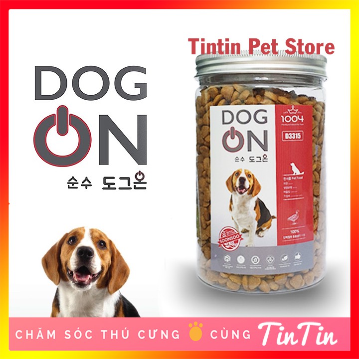 Thức Ăn Cho Chó Hàn Quốc Dog On - Hũ 400g