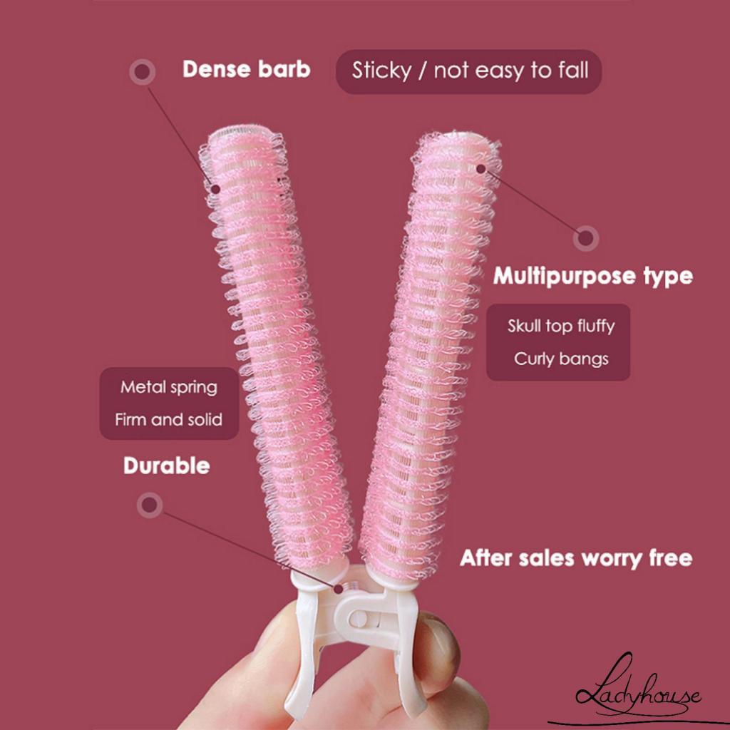 [Hàng mới về] Bộ 2 kẹp uốn tóc hai lớp tạo kiểu làm đẹp tiện lợi