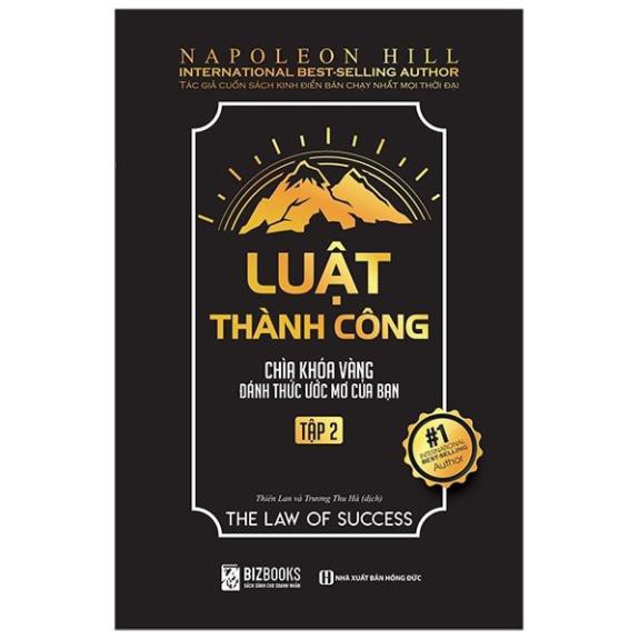 Sách - Luật Thành Công - Chìa Khóa Vàng Đánh Thức Uớc Mơ Của Bạn Tập 2 - BizBooks