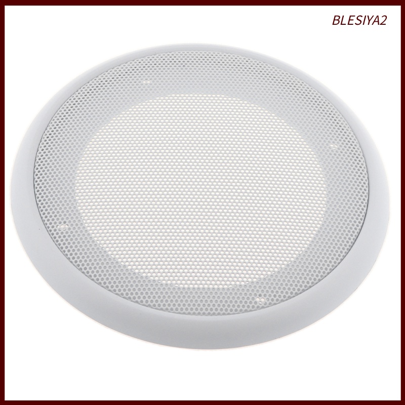 [BLESIYA2] 4Inch Speaker Grills Cover Case with 4 pcs Screws for Speaker Mounting Home