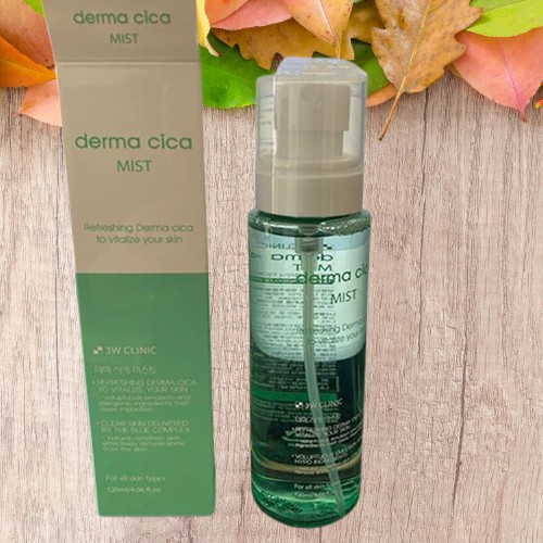 [Hàng Chính Hãng] Xịt khoáng tinh chất rau má DERMA CICA MIST 3W CLINIC Hàn Quốc | BigBuy360 - bigbuy360.vn