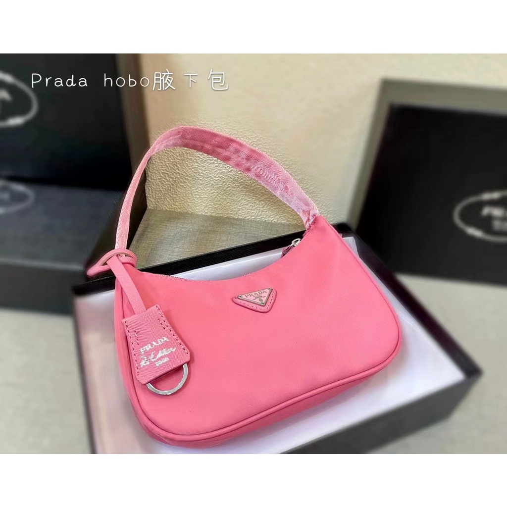 Túi Đeo Dưới Cánh Tay Bằng Nylon Tái Chế Được 2005 Mới Với Hộp Quà Tặng PA777777