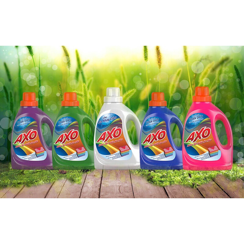 Nước Tẩy Quần Áo Màu Axo 800ml
