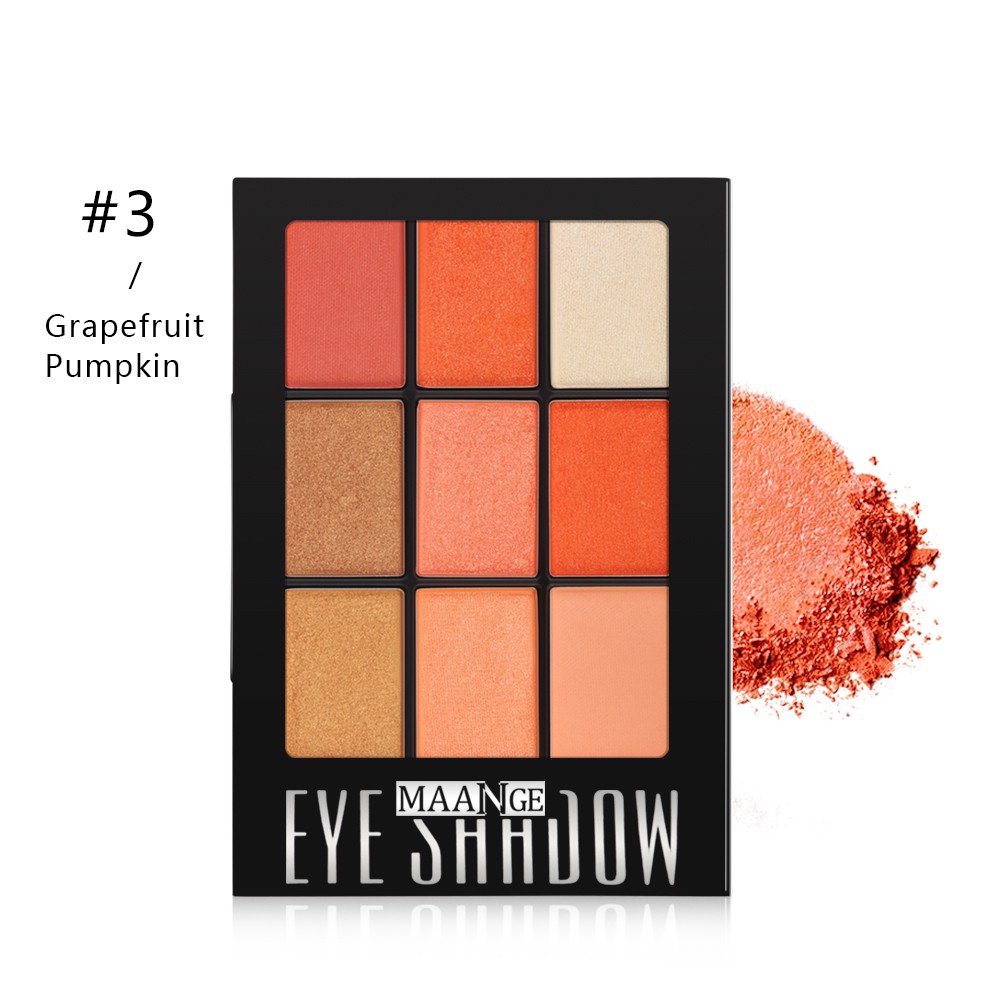 Bảng phấn mắt có，phấn má hồng sáng bóng 9 màu trang điểm độc đáo MAGEFY Bảng phấn mắt nhũ  lấp lánh phấn mắt trang điểm siêu xinh | BigBuy360 - bigbuy360.vn