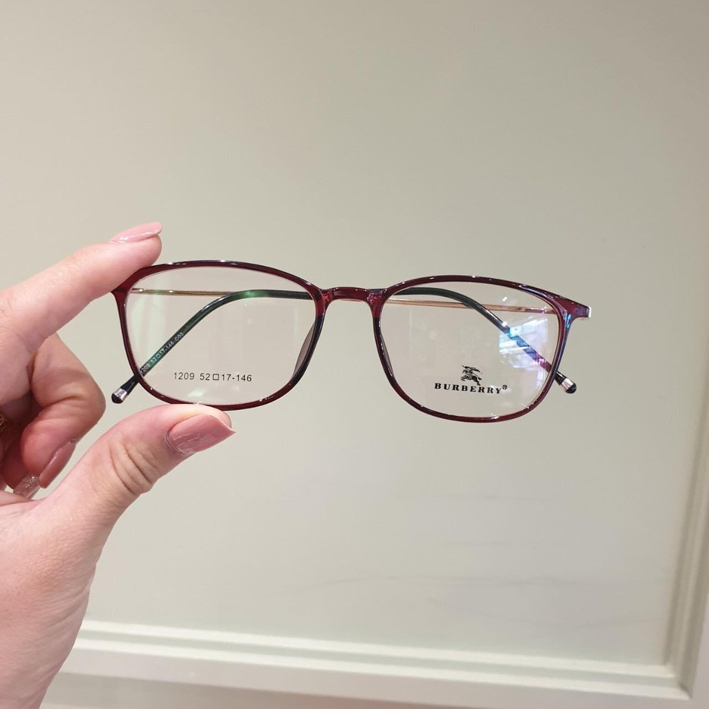 Kính mắt oval nhựa cao cấp thời trang nữ 1L209B nhiều màu